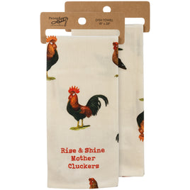 Rise & Shine Mother Cluckers Kitchen Towel