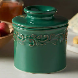 The Original Butter Bell Crock, Emerald Green