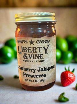 Liberty & Vine Strawberry Jalapeño Preserves