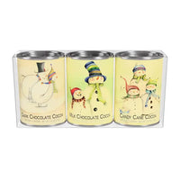 Gift Set of Three Cocoa Tins