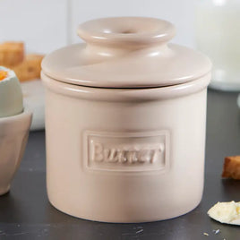 The Original Butter Bell Crock, Matte Beige