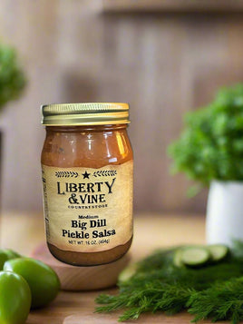 Liberty & Vine Big Dill Pickle Salsa